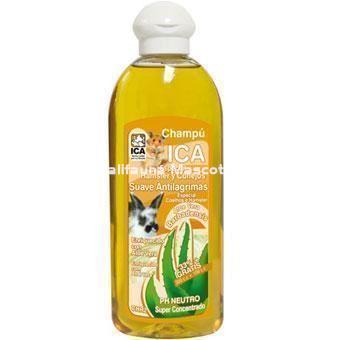 Champu para roedores ICA 400 cc. Con aloe vera - Imagen 1