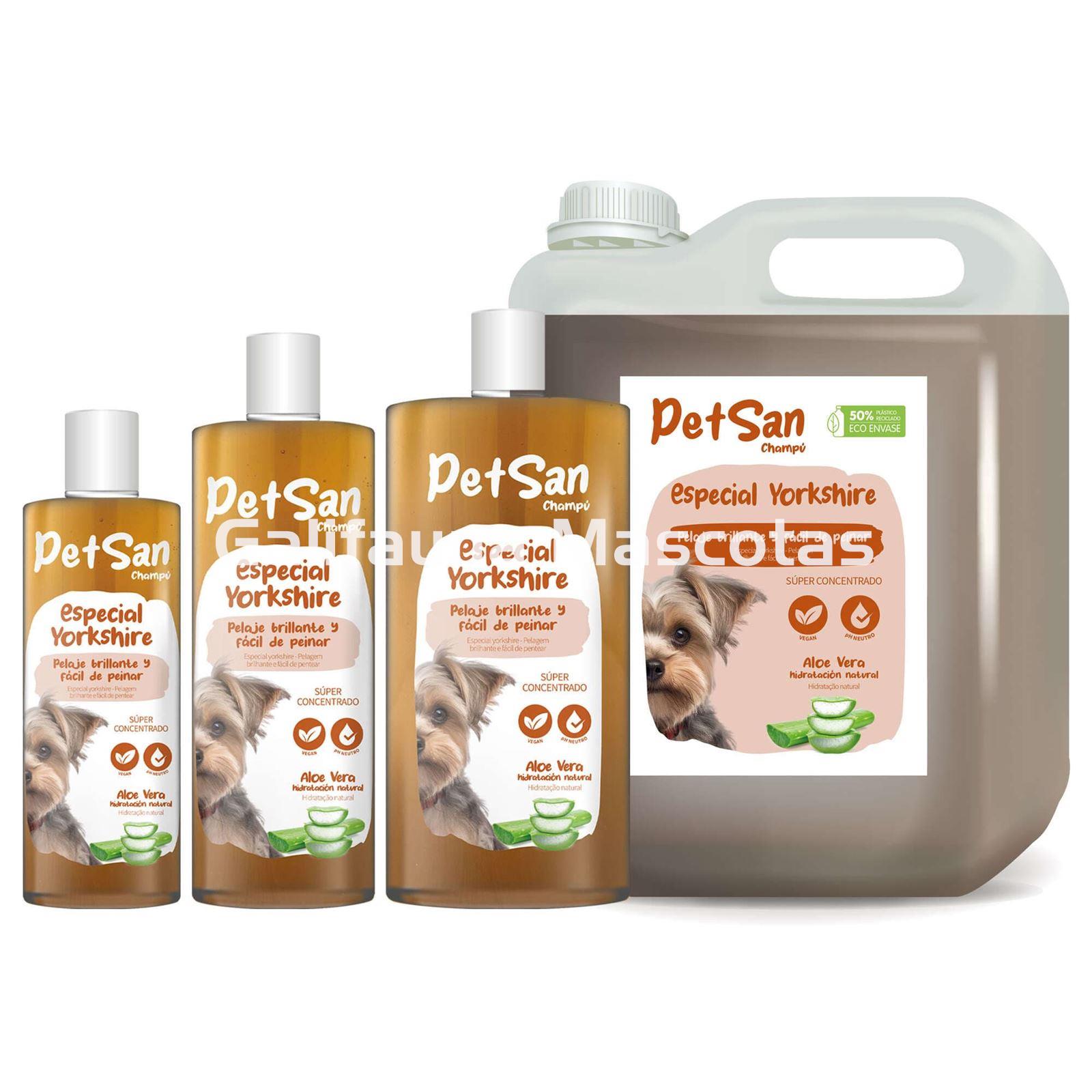 Champú para Yorkshire con Aloe Vera PetSan - Imagen 5