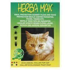 Collar antiparasitario con esencias naturales para gato Herbamax. - Imagen 1