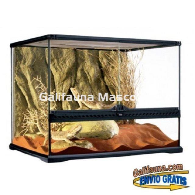 COMBO Terrario + Mesa + Sistema de iluminación. 60x45 cm en varias alturas. - Imagen 4