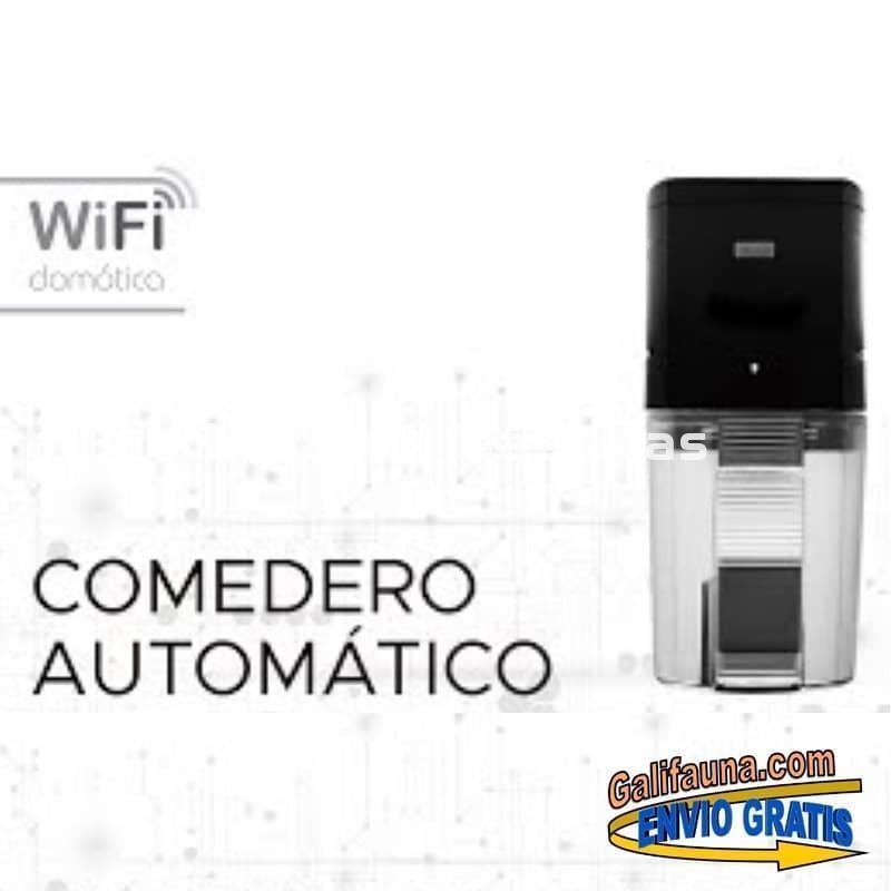 Comedero Alimentador Wi-Fi domótico. Controla la alimentación del acuario desde tu telefono. - Imagen 1