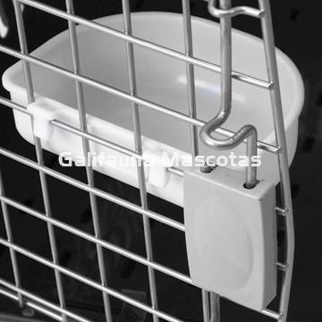 Comedero - Bebedero para transportín.  Diseñado para perro o gato. - Imagen 1