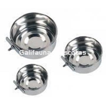 Comedero metalinox para roedores 100 ml. con tornillo. - Imagen 2