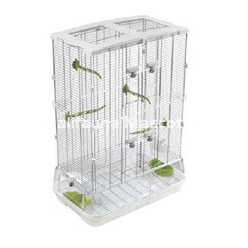 CONJUNTO JAULA+MESA VISION M02.  61 x 38 x 166,5 cm. "La jaula mas limpia del mercado" - Imagen 2