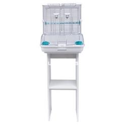 CONJUNTO JAULA+MESA VISION S01.  45.5 x 35.5 x 129 cm. "La jaula mas limpia del mercado" - Imagen 2