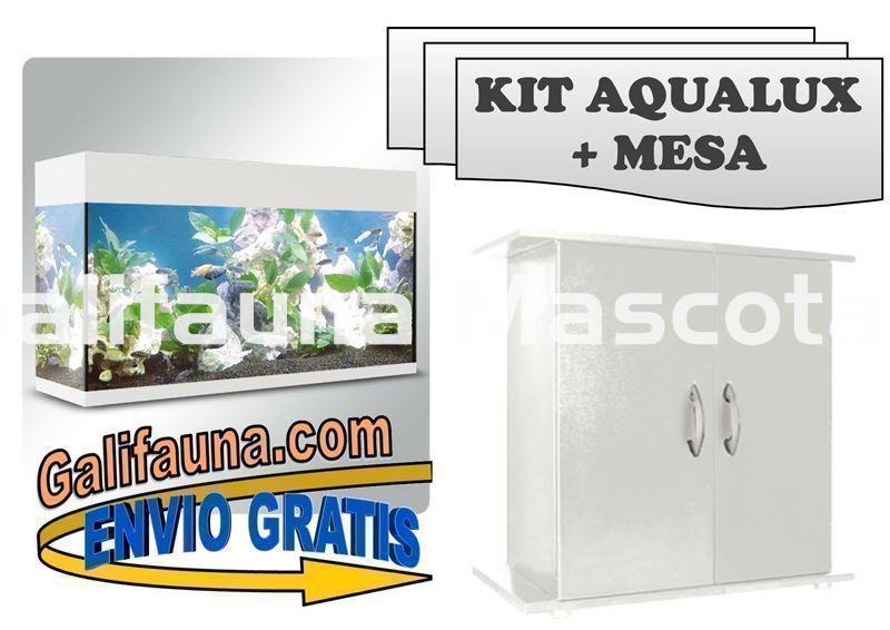 CONJUNTO Kit Acuario Aqua-Lux 100 litros + MESA M100120 - Imagen 1