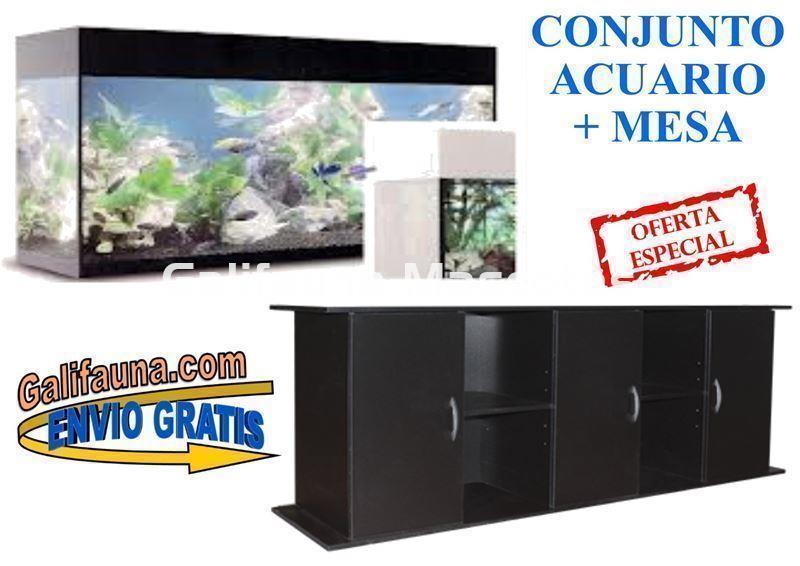 CONJUNTO Kit Acuario Aqua-Lux 600 litros + Mesa M600 - Imagen 1