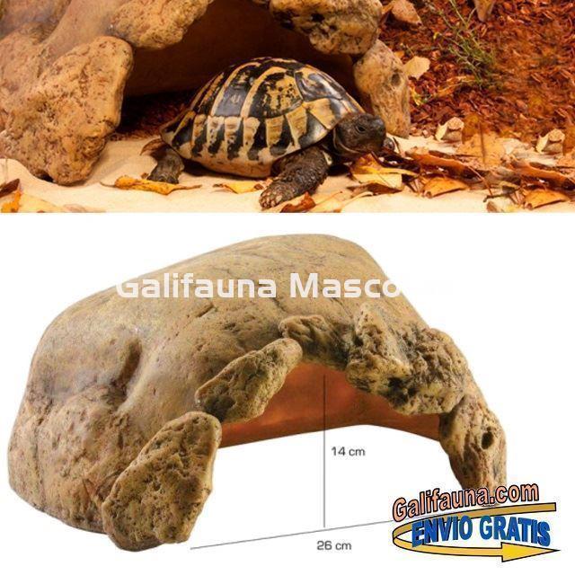 Cueva especial para TORTUGAS. Medidas especiales adaptadas al caparazón de las tortugas. - Imagen 1