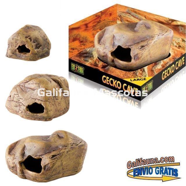 Cueva para reptiles "GEKO". Ideal para los geckos terrestres. - Imagen 1