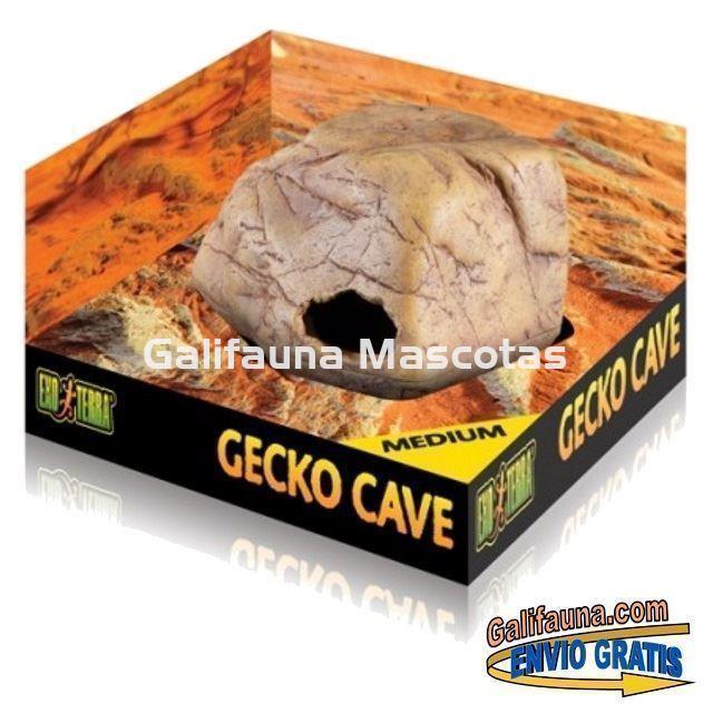 Cueva para reptiles "GEKO". Ideal para los geckos terrestres. - Imagen 3