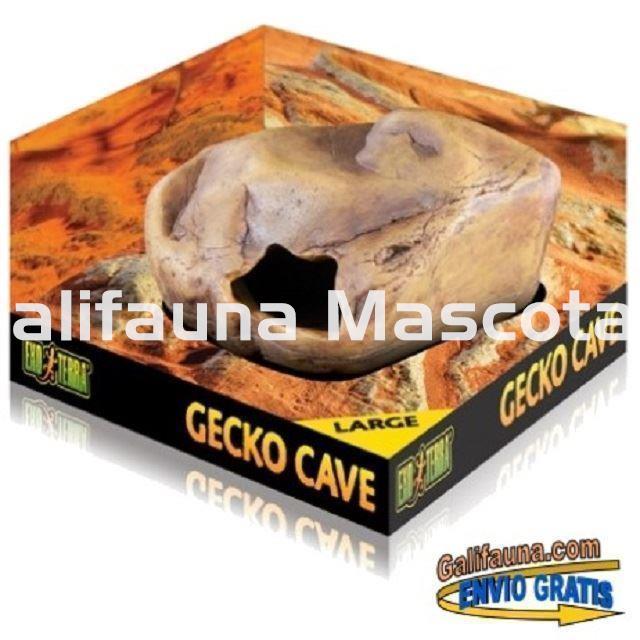 Cueva para reptiles "GEKO". Ideal para los geckos terrestres. - Imagen 4