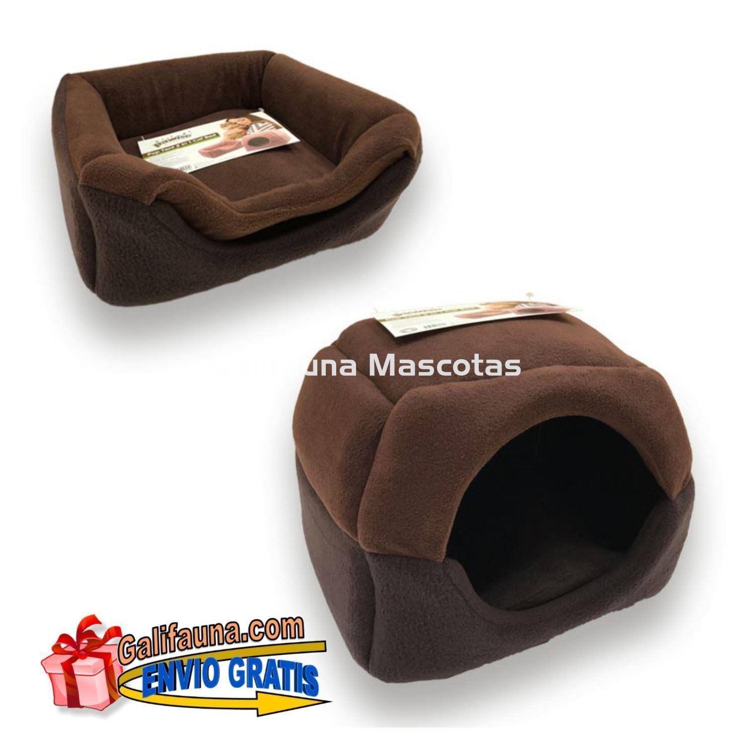 Cuna / Cama iglú para gatos  2 EN 1 POP TENT PAWISE de CATIT - Imagen 1