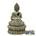 Decoracion Buda sentado sobre altar. Ornamento para acuarios. - Imagen 2