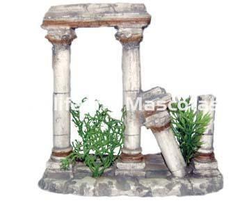 Decoración Ruinas 2 Columnas griegas. - Imagen 1