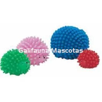 Erizo de vinilo con sonido 6 cm. Juguete para perro - Imagen 1