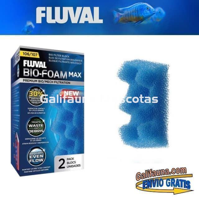 Esponja Foamex de recambio BIO-FOAM MAX para los filtro exteriores FLUVAL SERIE 06 Y 07 - Imagen 1