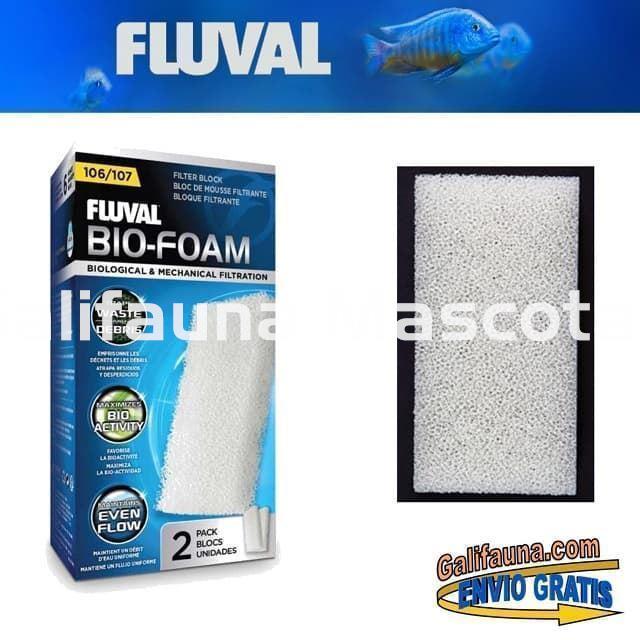 Esponja Foamex de recambio BIO-FOAM para los filtro exteriores FLUVAL SERIE 06 Y 07 - Imagen 1