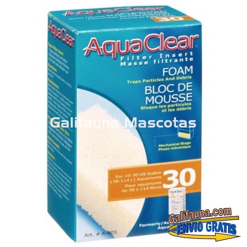 Esponja Foamex de recambio para los FILTROS AQUACLEAR. - Imagen 3