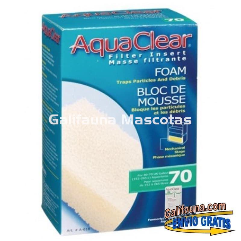 Esponja Foamex de recambio para los FILTROS AQUACLEAR. - Imagen 5