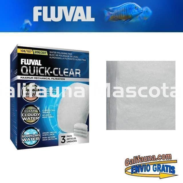 Esponja Perlon de recambio Quick-Clear para los filtro exteriores FLUVAL SERIE 06 Y 07 - Imagen 1