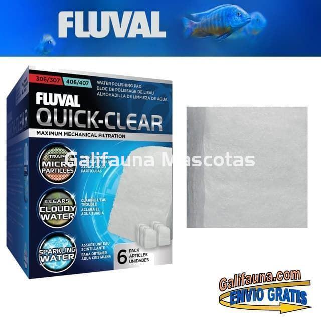 Esponja Perlon de recambio Quick-Clear para los filtro exteriores FLUVAL SERIE 06 Y 07 - Imagen 2