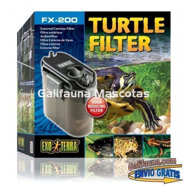 Filtro Exterior especial para Tortugueras y Aqua-terrarios