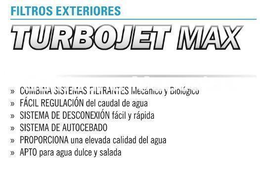 Filtro Exterior Turbojet MAX + Regalo Multiporax. Desde 300 l/h hasta 3100 l/h - Imagen 4