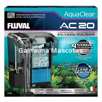 Filtro mochila para acuarios AquaClear Fluval AC - Imagen 1