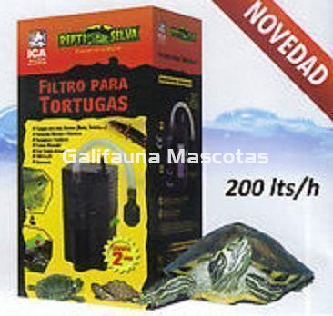 Filtro para tortugueras y terrarios húmedos. - Imagen 1