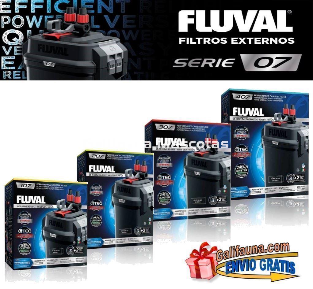 Filtros exteriores FLUVAL serie 07. Desde 550 hasta 1450 litros / hora. - Imagen 1