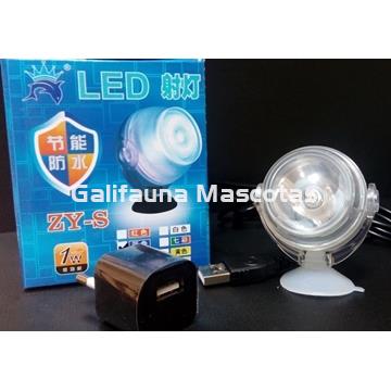 Foco de led sumergible para acuarios. - Imagen 2