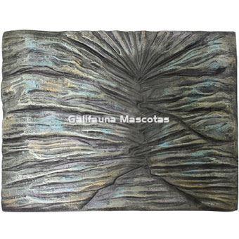 Fondo GRANDE en relieve 3D Grutas. 120x45 cm. Fondo decorativo. - Imagen 1