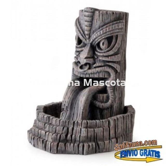 Fuente Cascada - bebedero TIKI para terrarios. Decoración útil. - Imagen 4