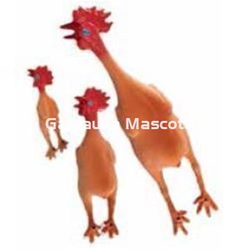 Gallina en latex con sonido. Juguete perro - Imagen 1