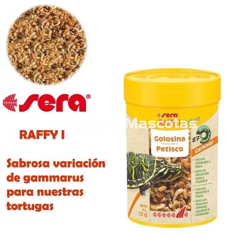 Gammarus SERA Raffy I 100 ml. Alimentacion Tortugas. Gambitas. - Imagen 1