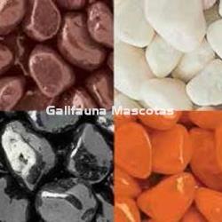 Grava de color varios colores especial para acuarios. 1 kg. - Imagen 2