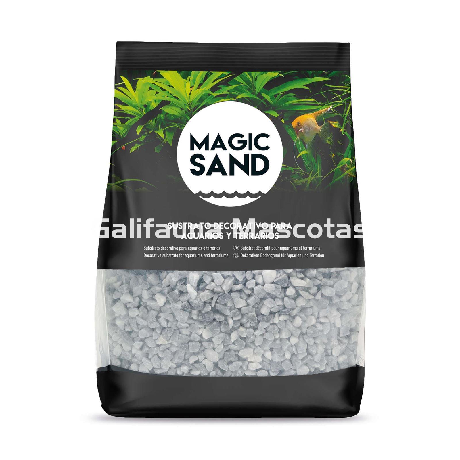 Grava gris azulada MAGIC SAND (6-8 mm) - Imagen 1