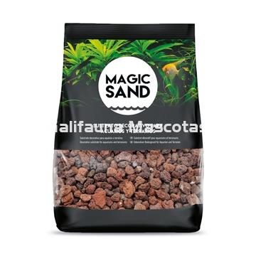 Grava volcánica roja MAGIC SAND (5-9 mm) - Imagen 1