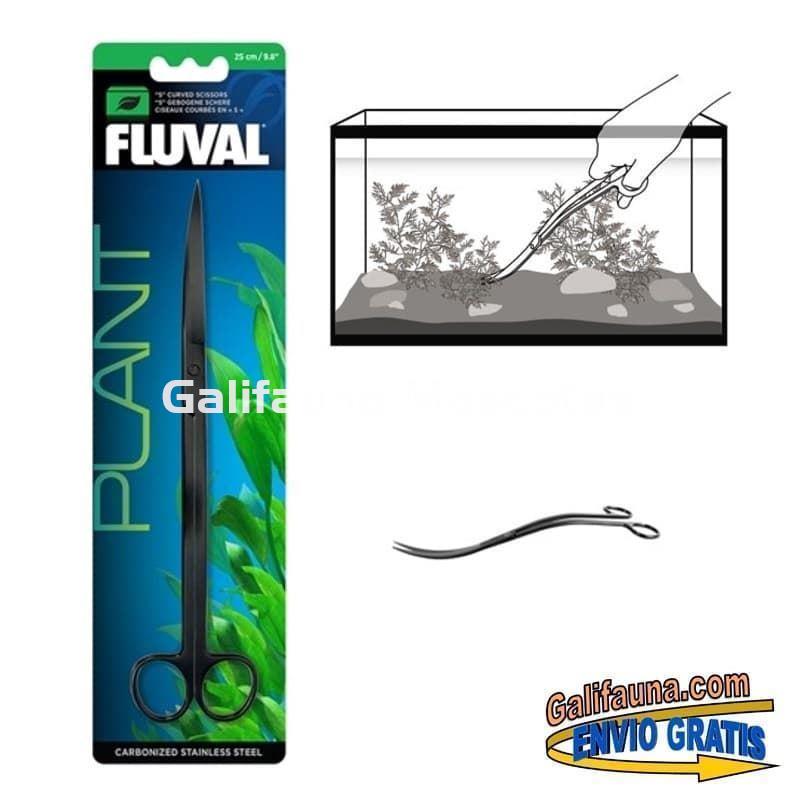 HERRAMIENTAS PARA AQUASCAPING FLUVAL PLANT: - TIJERA CURVA “S” - - Imagen 2