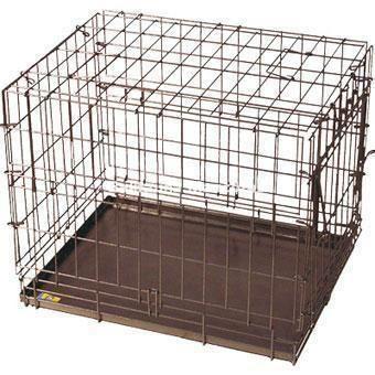 Jaula metalica para perro plegable. 92x61x64. Ideal transporte y exposiciones caninas. - Imagen 1