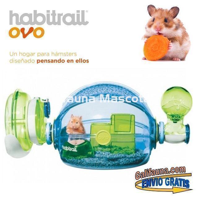 JAULA OVO HABITRAIL para hamsters, jerbos y otros pequeños roedores. - Imagen 2