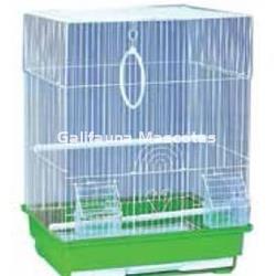 Jaula para pajaros grande modelo vivero. 35x28x46cm - Imagen 1