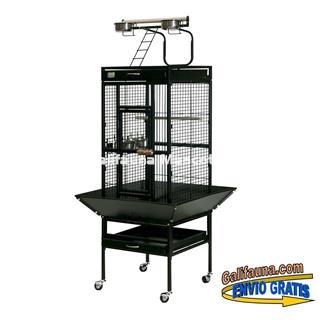 Jaula PARQUE con pie exterior para pájaros - Imagen 1