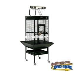 Jaula RECREO con pie exterior para pájaros - Imagen 1