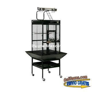 Jaula RECREO con pie exterior para pájaros - Imagen 1