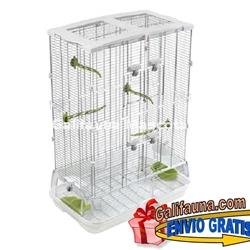 Jaula VISION. Modelo M02 de 61 x 38 x 87,5 cm. "La jaula mas limpia del mercado" - Imagen 1