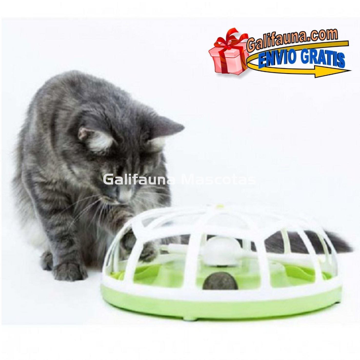 Juguete interactivo SENSES ROUNDABOUT para gato. - Imagen 1