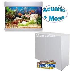 KIT ACUARIO de  68 litros AQUALUXPRO + MESA - Imagen 2