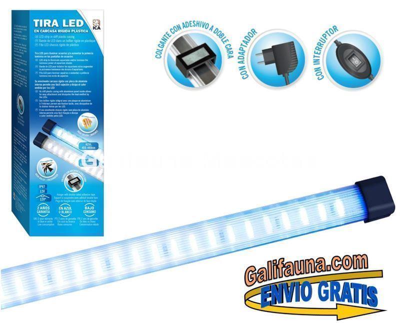 Kit acuario HYDRA LED AZUL 120 l. Con iluminación LED blanca y azul - Imagen 5