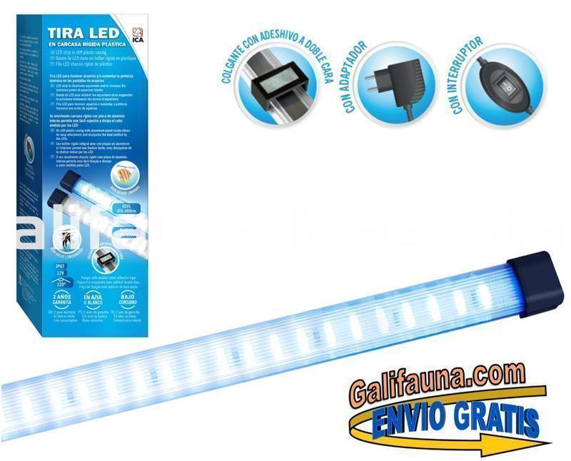 Kit acuario HYDRA LED AZUL 150 l. Con iluminación LED blanca y azul - Imagen 5